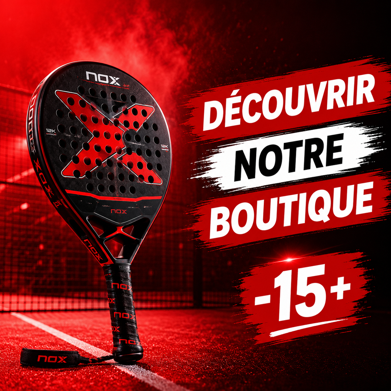 Découvrez la boutique officielle PadelZone